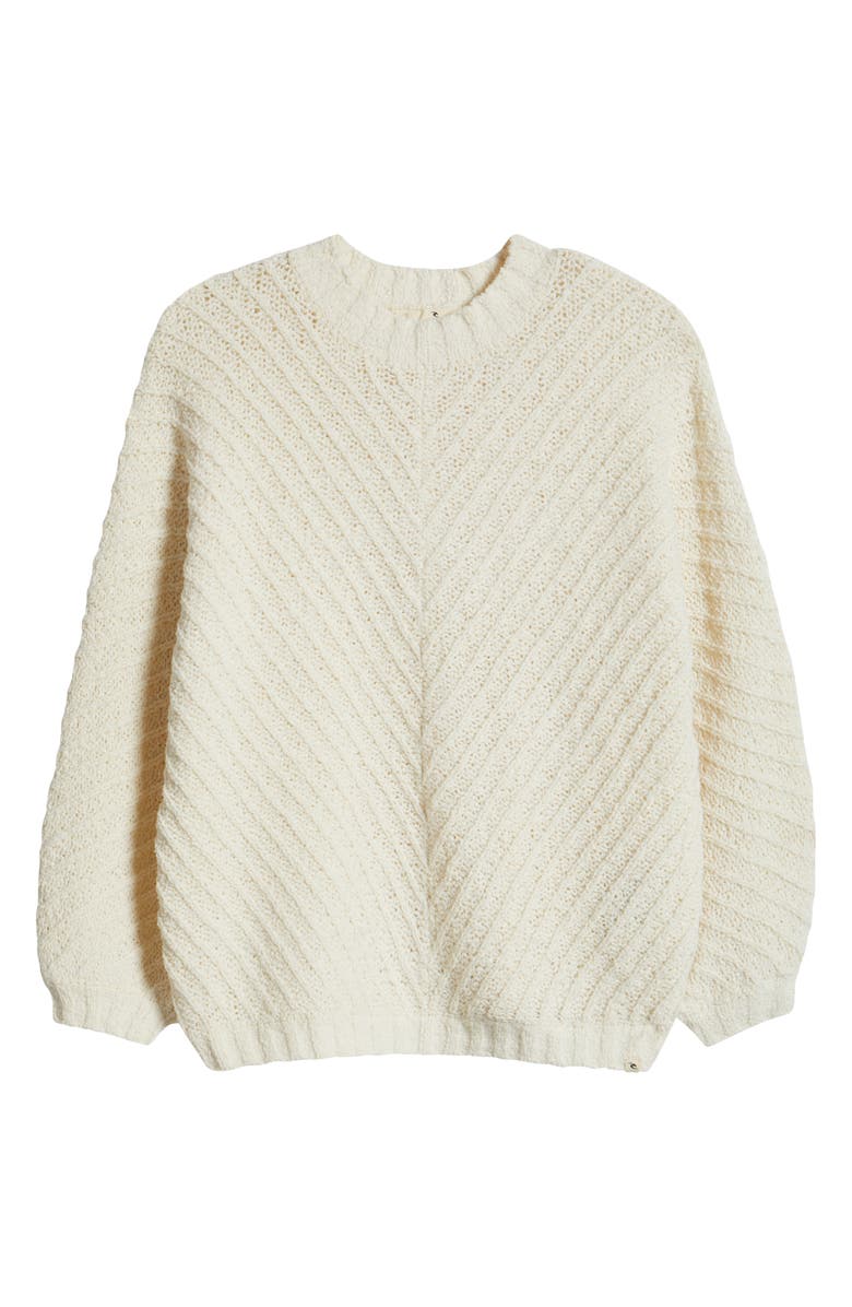 Rip Curl Classic Surf Cotton Blend Sweater, Alternate, color, Bone