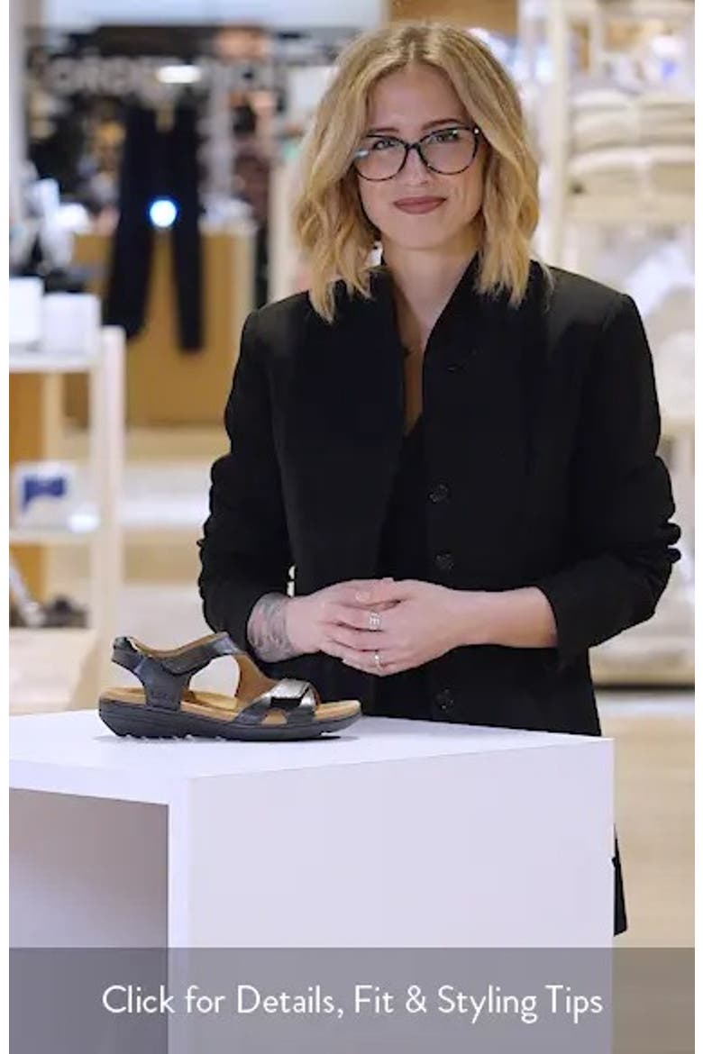 Serene Ankle Strap Sandal video
