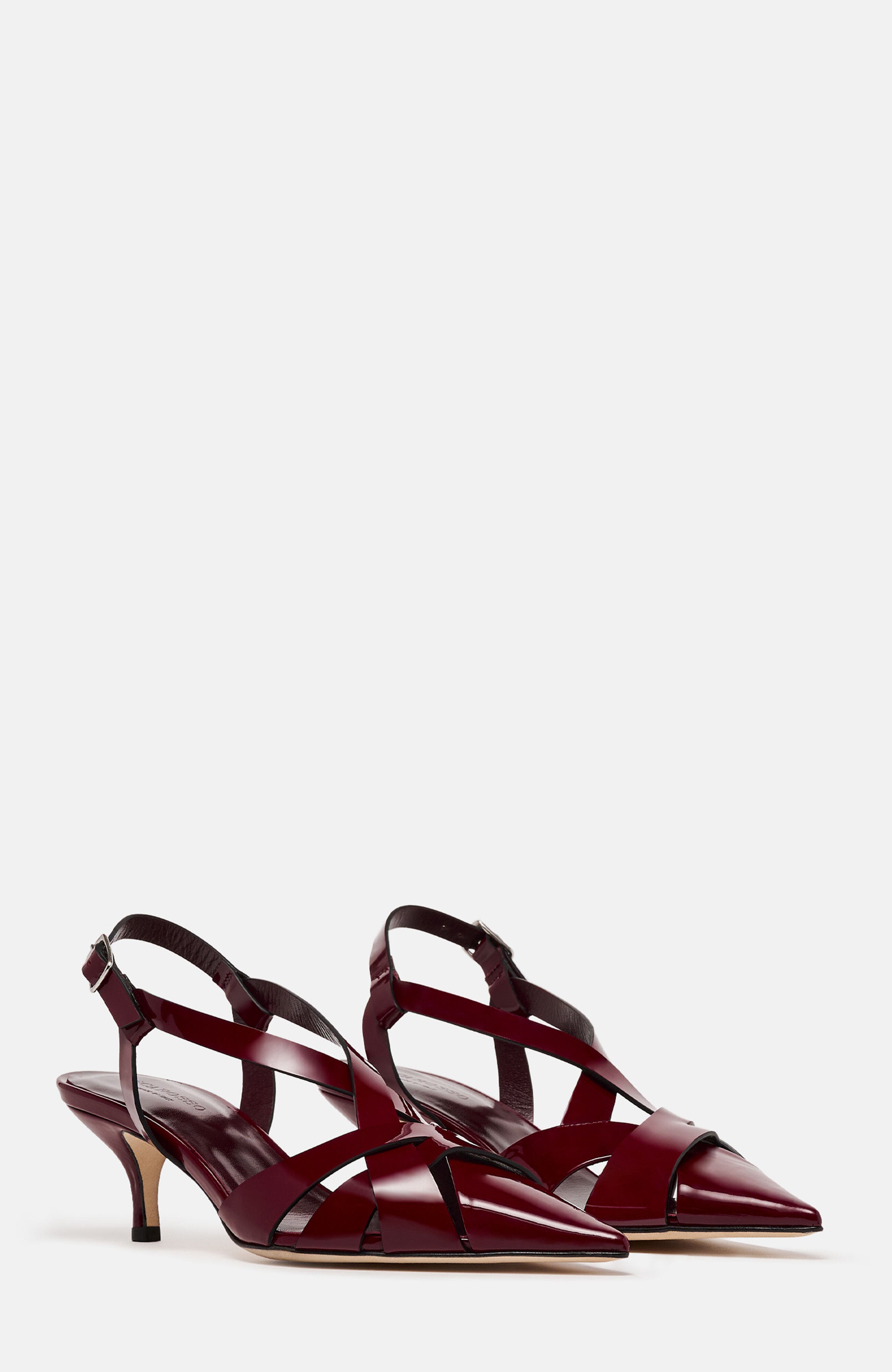 Clio Pumps, Main, color, Burgundy - Patent