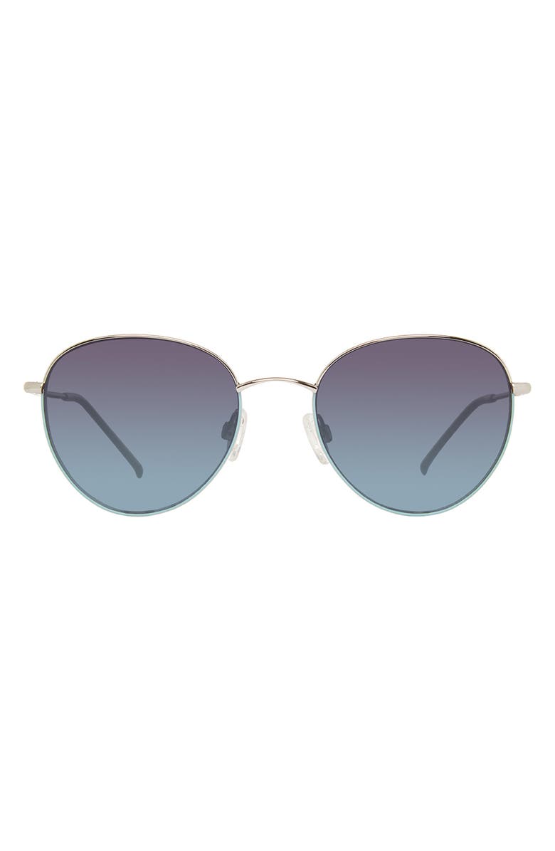 Eddie Bauer 53mm Round Sunglasses, Main, color, 