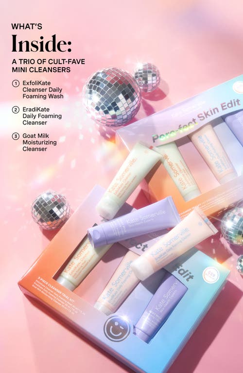 Kate Somerville ® Pore-fect Skin Set $51 Value In Transparent