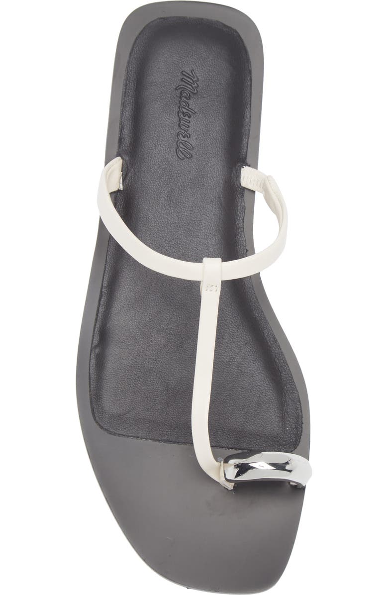 Madewell Toe Loop Sandal, Alternate, color, Ivory