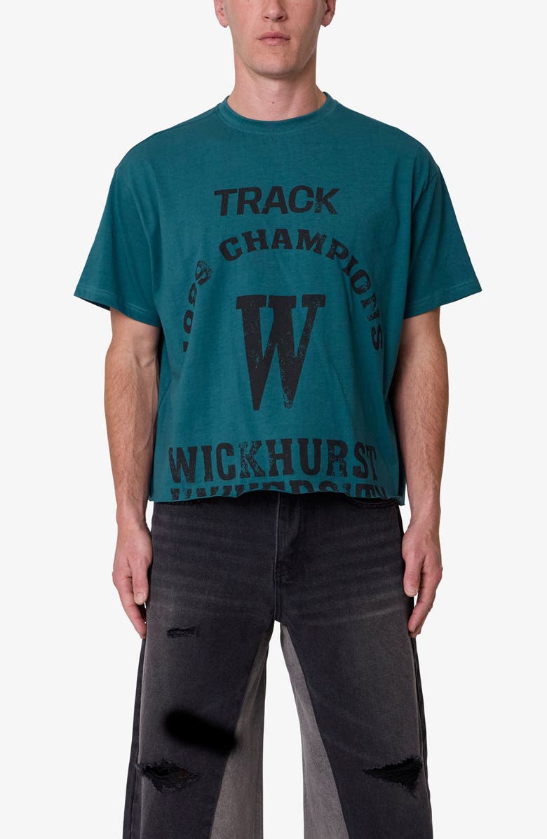 mnml Wickhurst Cutoff Graphic T-Shirt, Main, color,