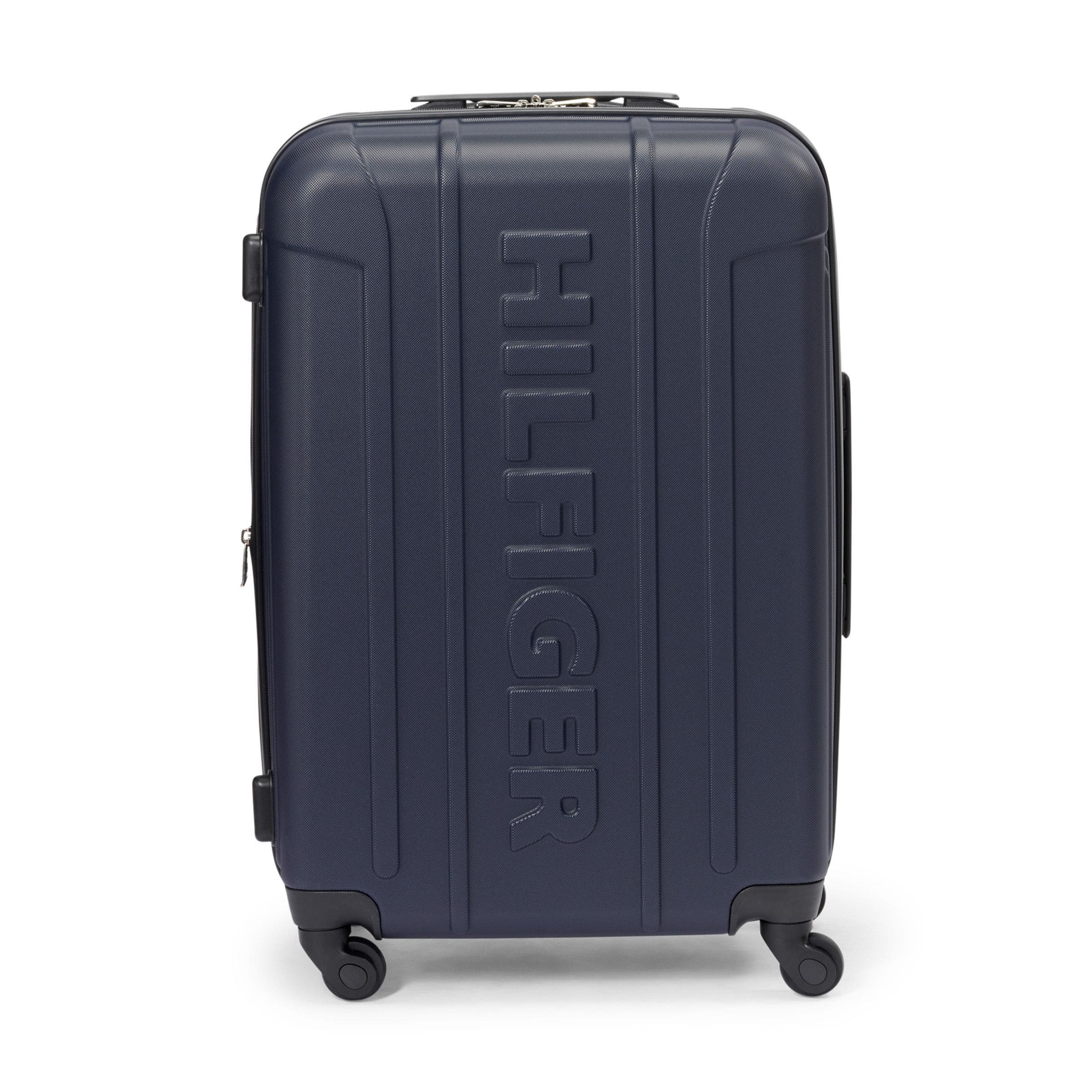 Tommy Hilfiger Big Hilfiger 24" Upright Suitcase, Main, color, Navy
