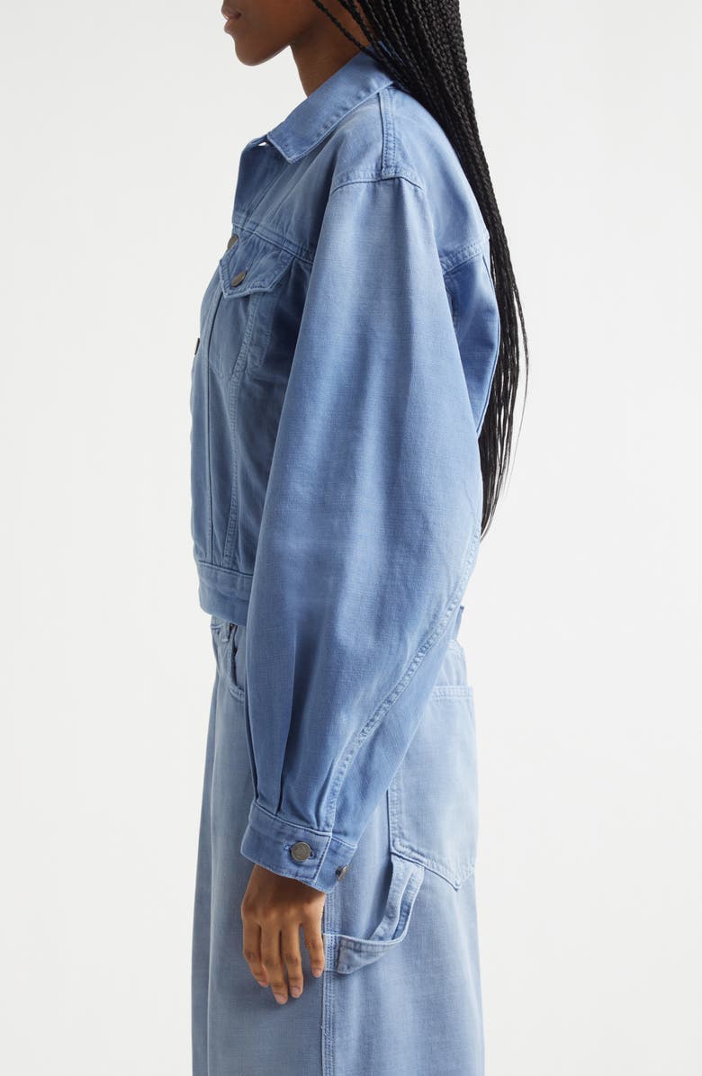 Haikure Simon Bull 44 Jean Jacket, Alternate, color, Indigo