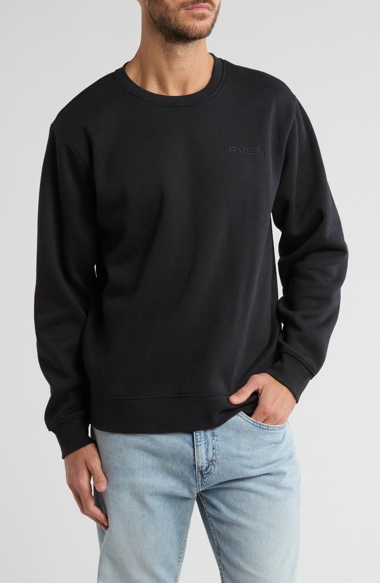 RVCA Day Dream Crewneck Sweatshirt, Main, color,