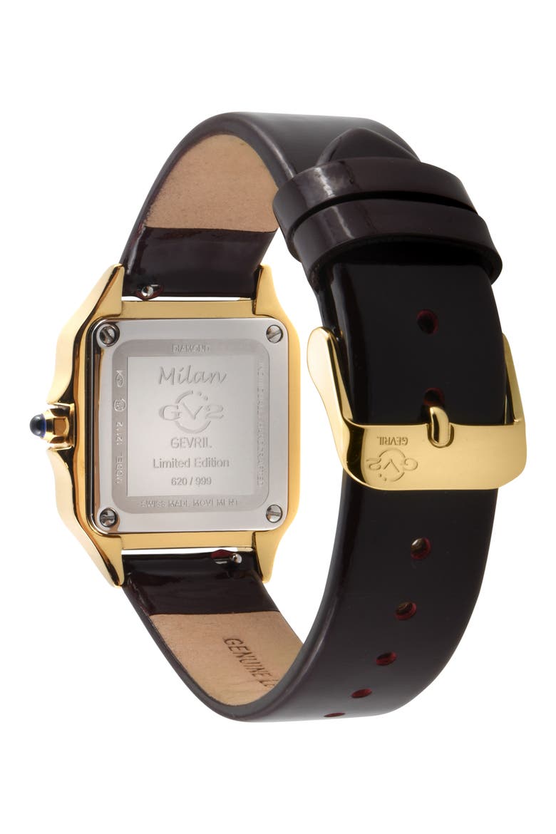 Men's Two-Tone Vanderbilt Bracelet Watch, 47mm, Alternate, color, BROWN