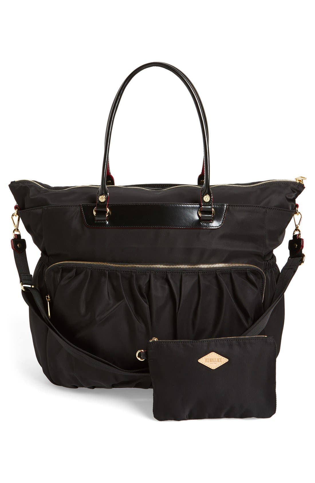 MZ Wallace 'Large Abbey' Bedford Nylon Tote, Alternate, color, 