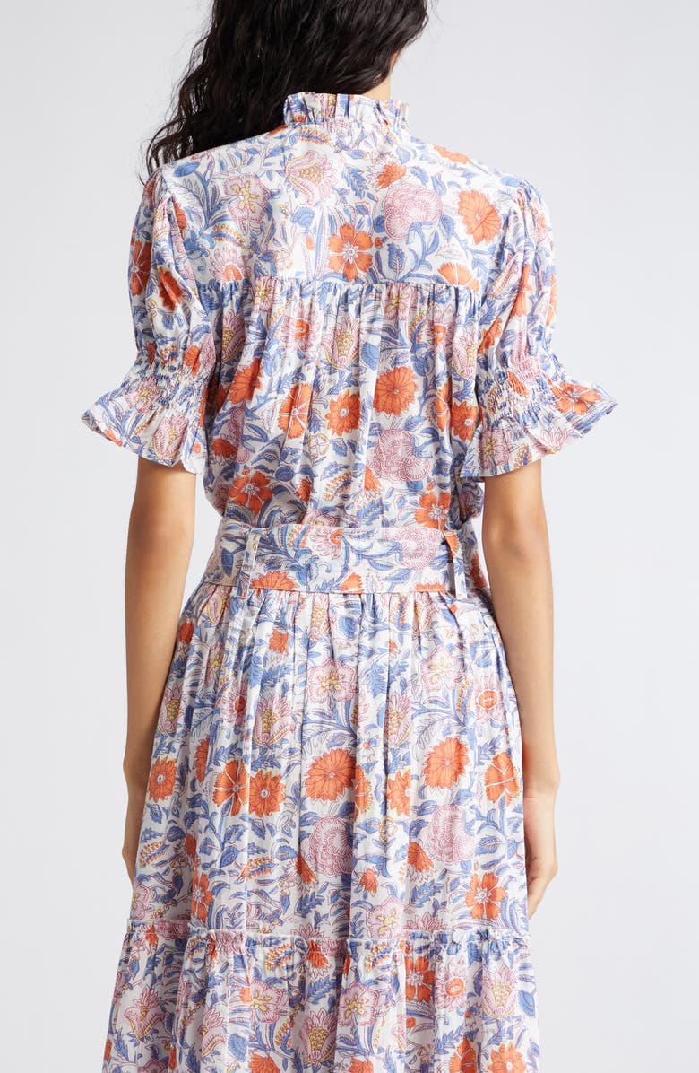 MILLE Marnie Floral Ruffle Top, Alternate, color,