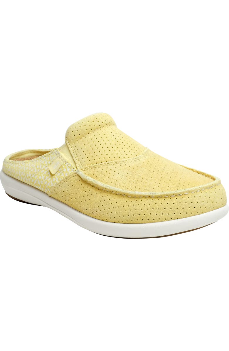 Revitalign Siesta Orthotic Clog Sneaker, Main, color, Pale Banana