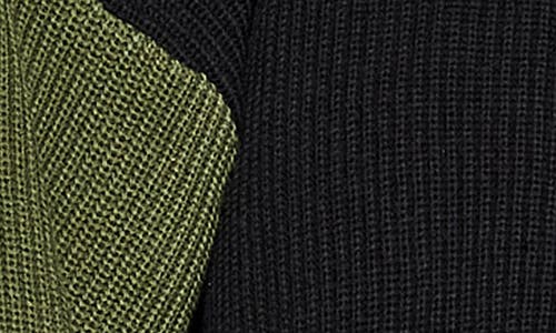 Spiritual Gangster Ying Yang Stack Lyric Sweater In Black
