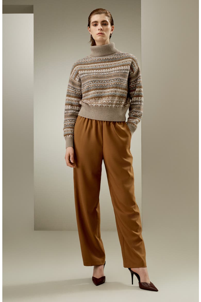Women's Fair Isle Cashmere Pullover for Women, Alternate, color, Fair Isle