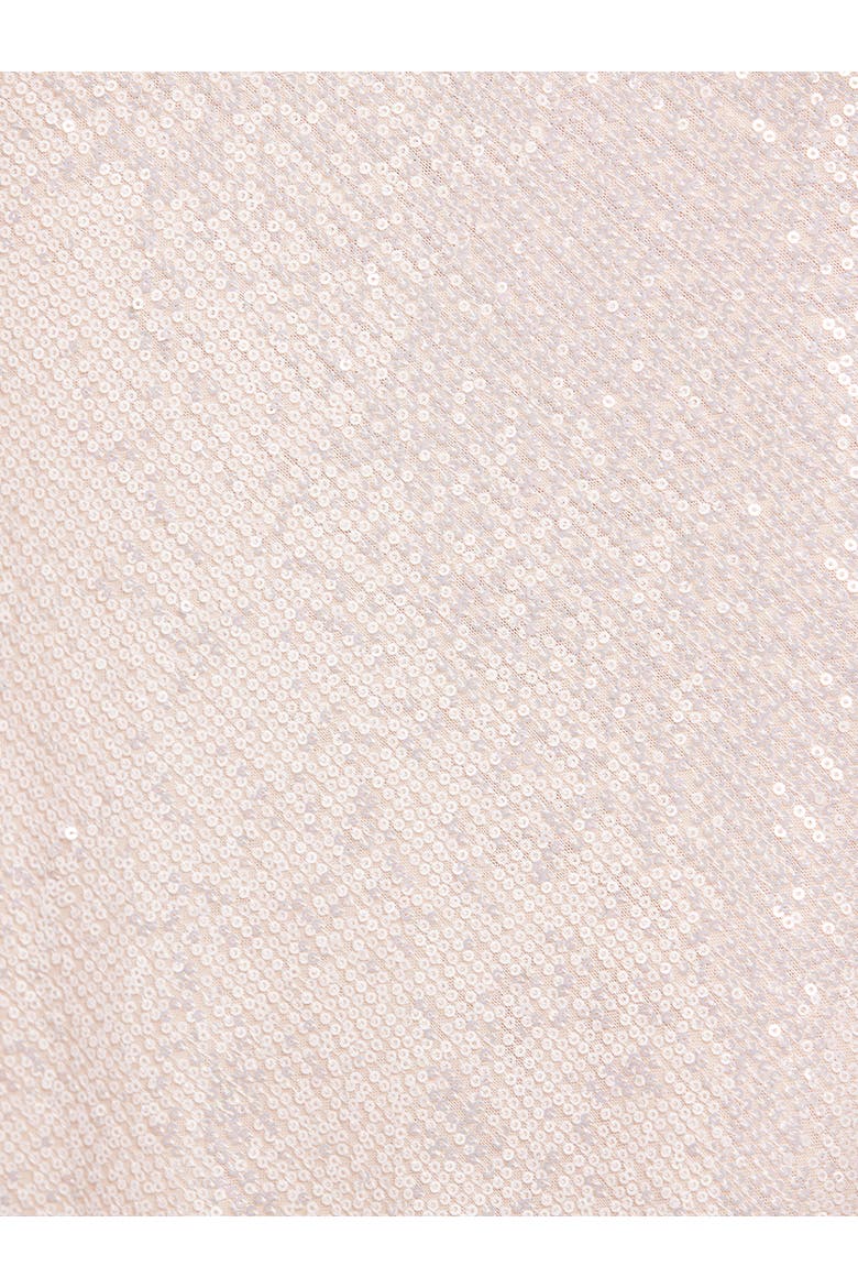Yvonne Sequin Cami Gown, Alternate, color, Cream