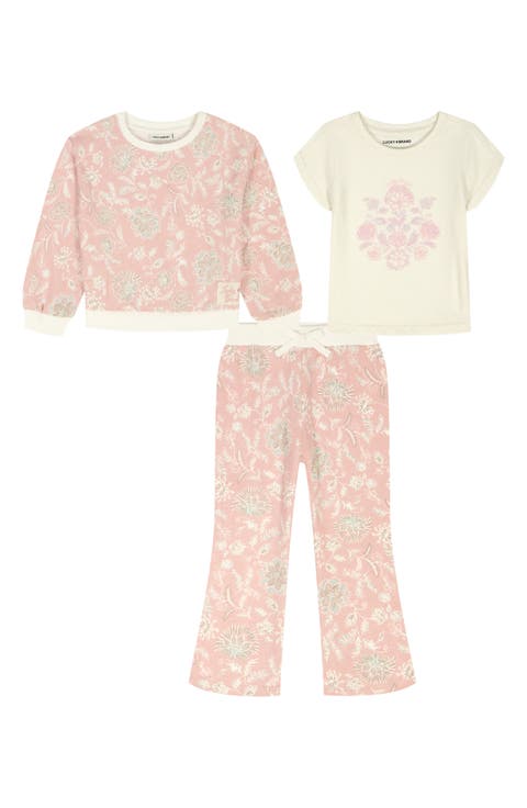 Kids' T-Shirt, Sweater & Pants Set