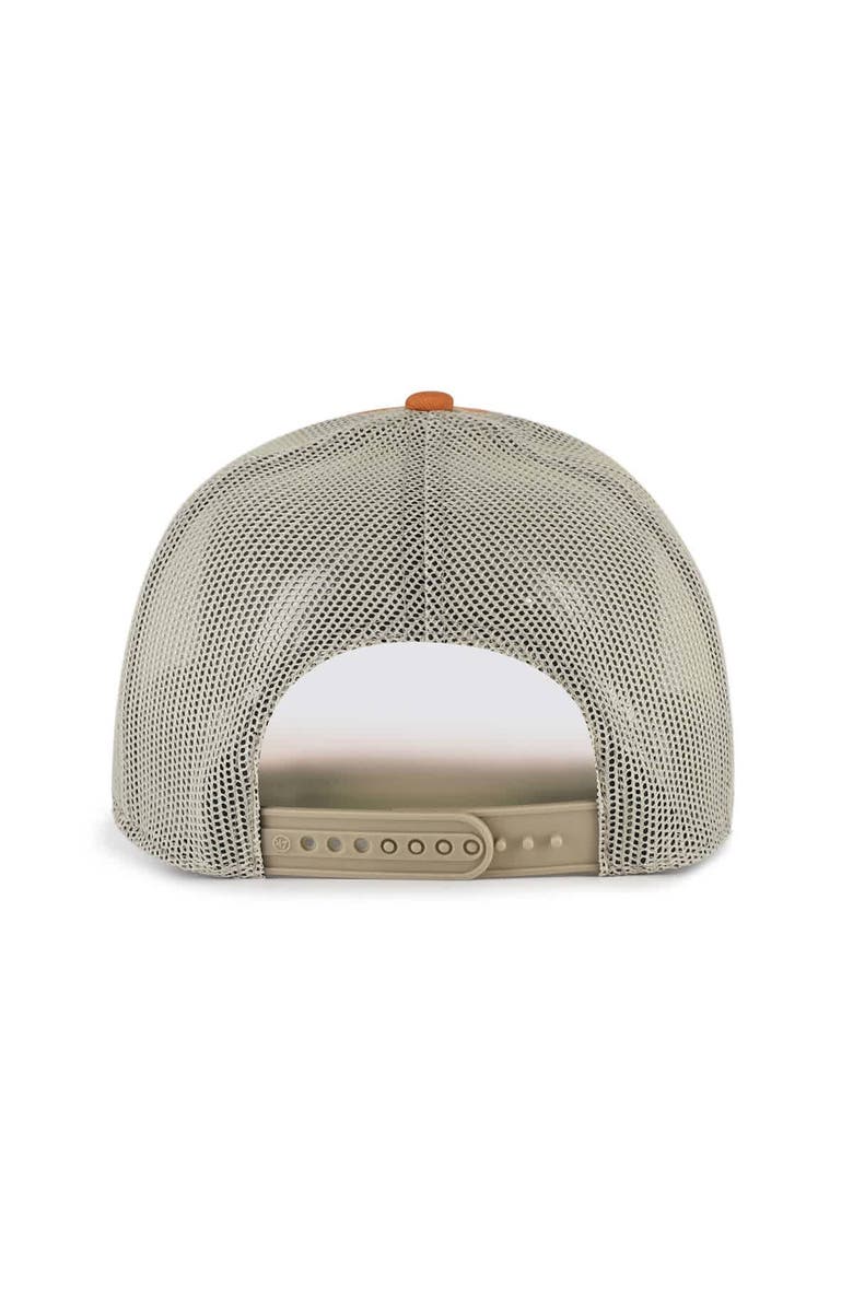 '47 Men's '47 Texas Orange Texas Longhorns Arid Adjustable Trucker Hat, Alternate, color, Burnt Orange