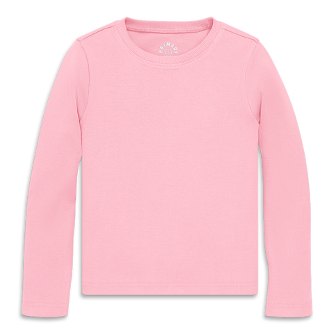 Kids Long Sleeve Rib Tee