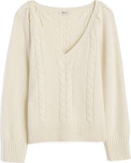 Madewell V-Neck Merino Wool Sweater