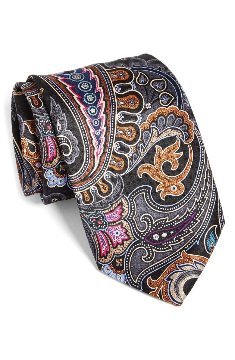 J.Z. Richards JZ Richards Printed Silk Tie, Main, color, 