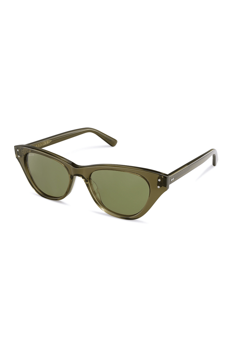 Gato 51mm Cat Eye Sunglasses, Alternate, color, Green