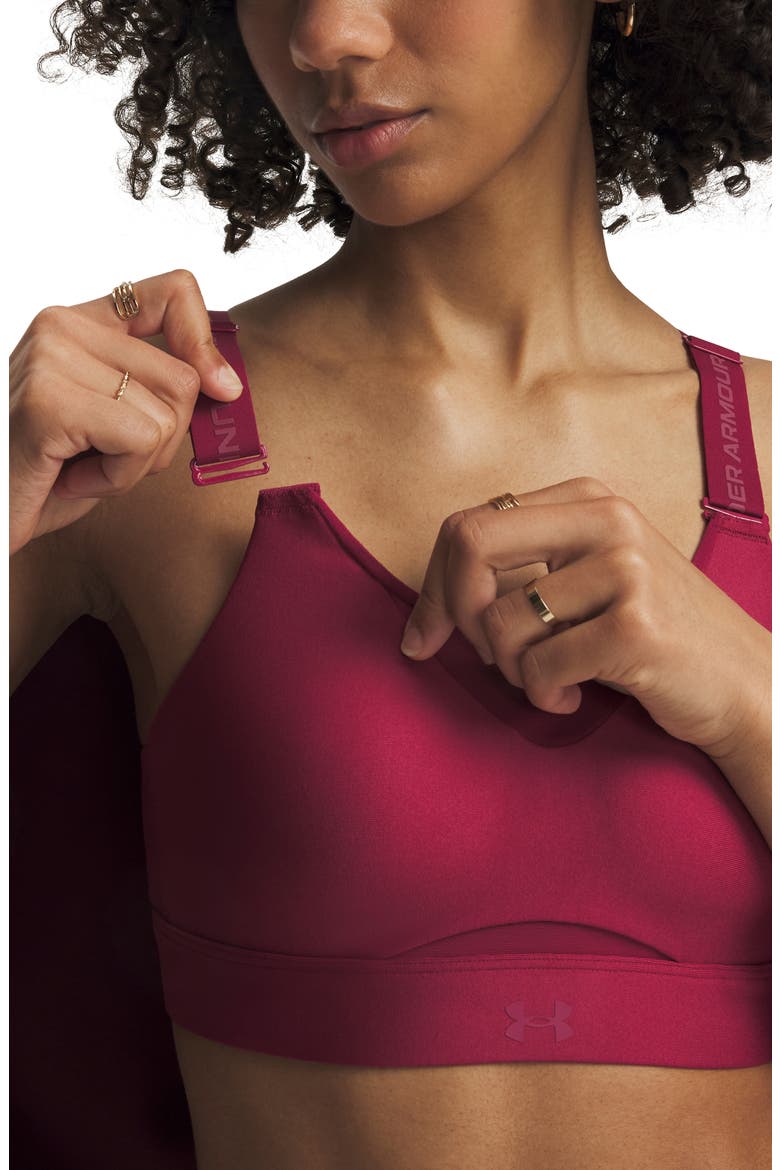 Infinity High 2.0 Sports Bra, Alternate, color, 622 CLARET
