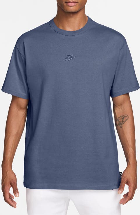 Sportswear Embroidered Swoosh Cotton T-Shirt
