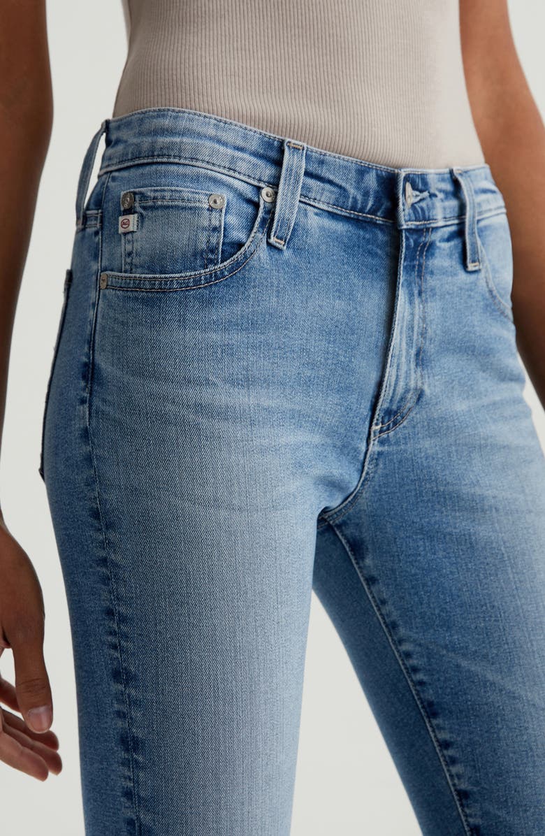 AG Farrah Mid Rise Ankle Skinny Jeans, Alternate, color, 18 Years Dream