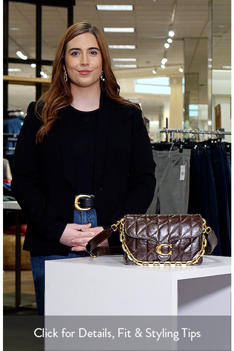 Tabby Chain Quilted Leather Shoulder Bag video