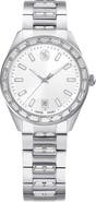 Swarovski Matrix Crystal Bracelet Watch, 35mm