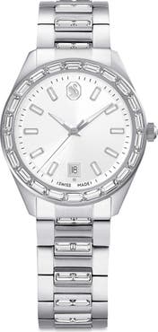 Swarovski Matrix Crystal Bracelet Watch, 35mm