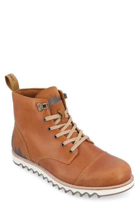 Zion Water Resistant Lace-Up Lug Boot - Wide Width (Men)