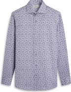 Bugatchi Devon OoohCotton® Paisley Button-Up Shirt