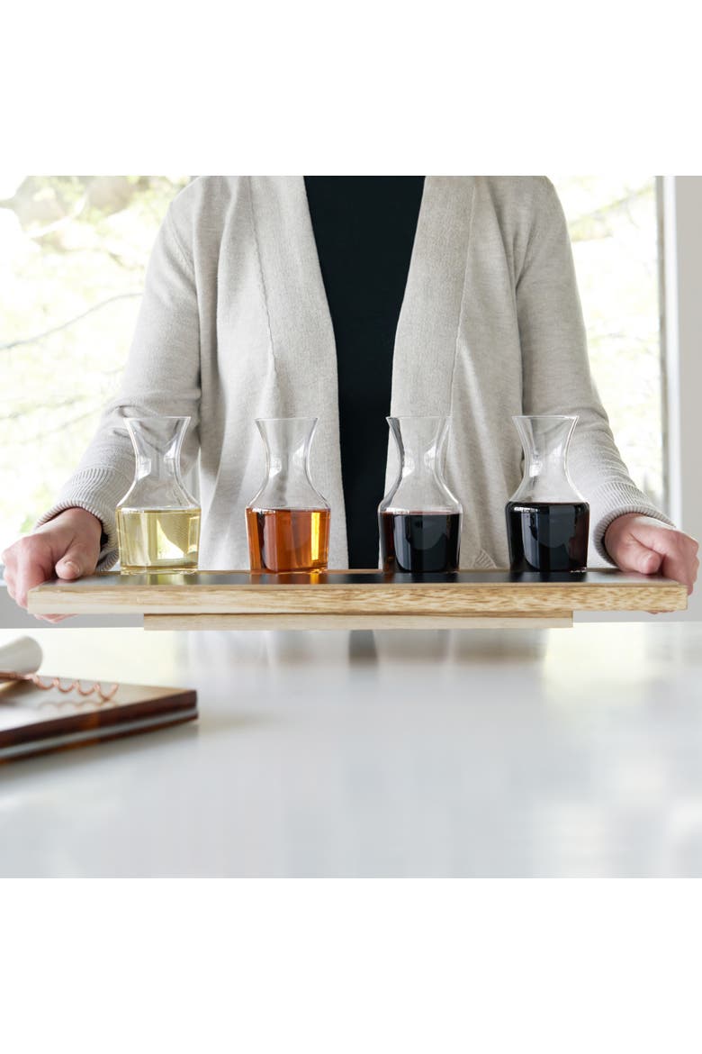 Wine Flight Set, Set of 4, Alternate, color, Natural