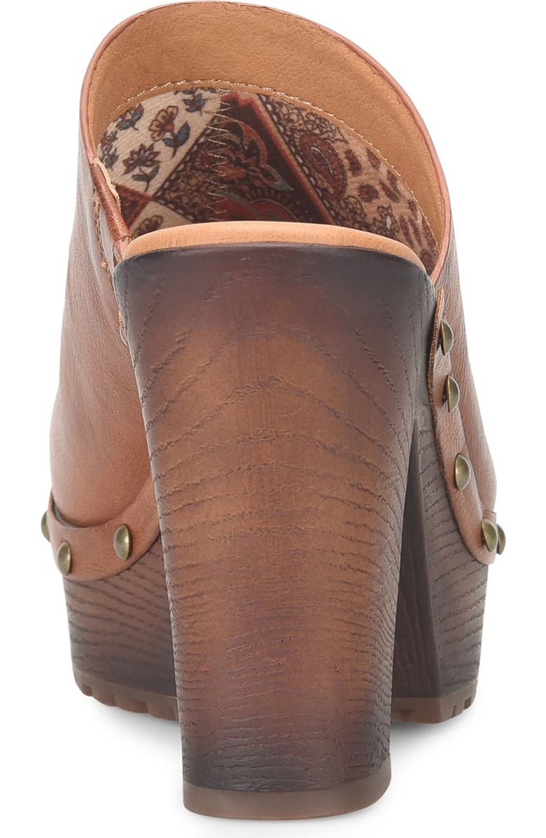 KORKS Auburn Stud Clog, Alternate, color, Dark Tan