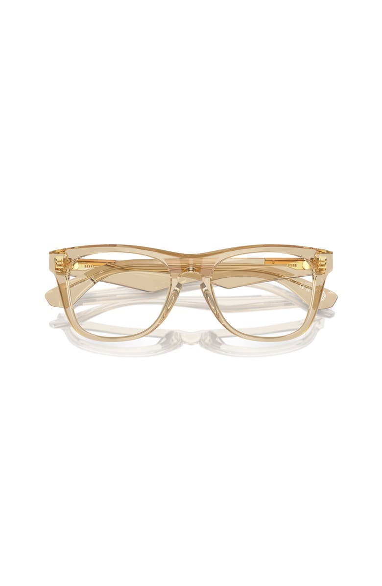 Burberry 51mm Square optical glasses, Alternate, color, Beige