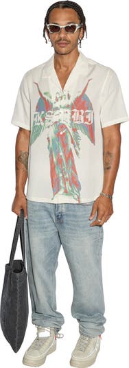 Angelik Resort Tencel<sup>®</sup> Lyocell Camp Shirt