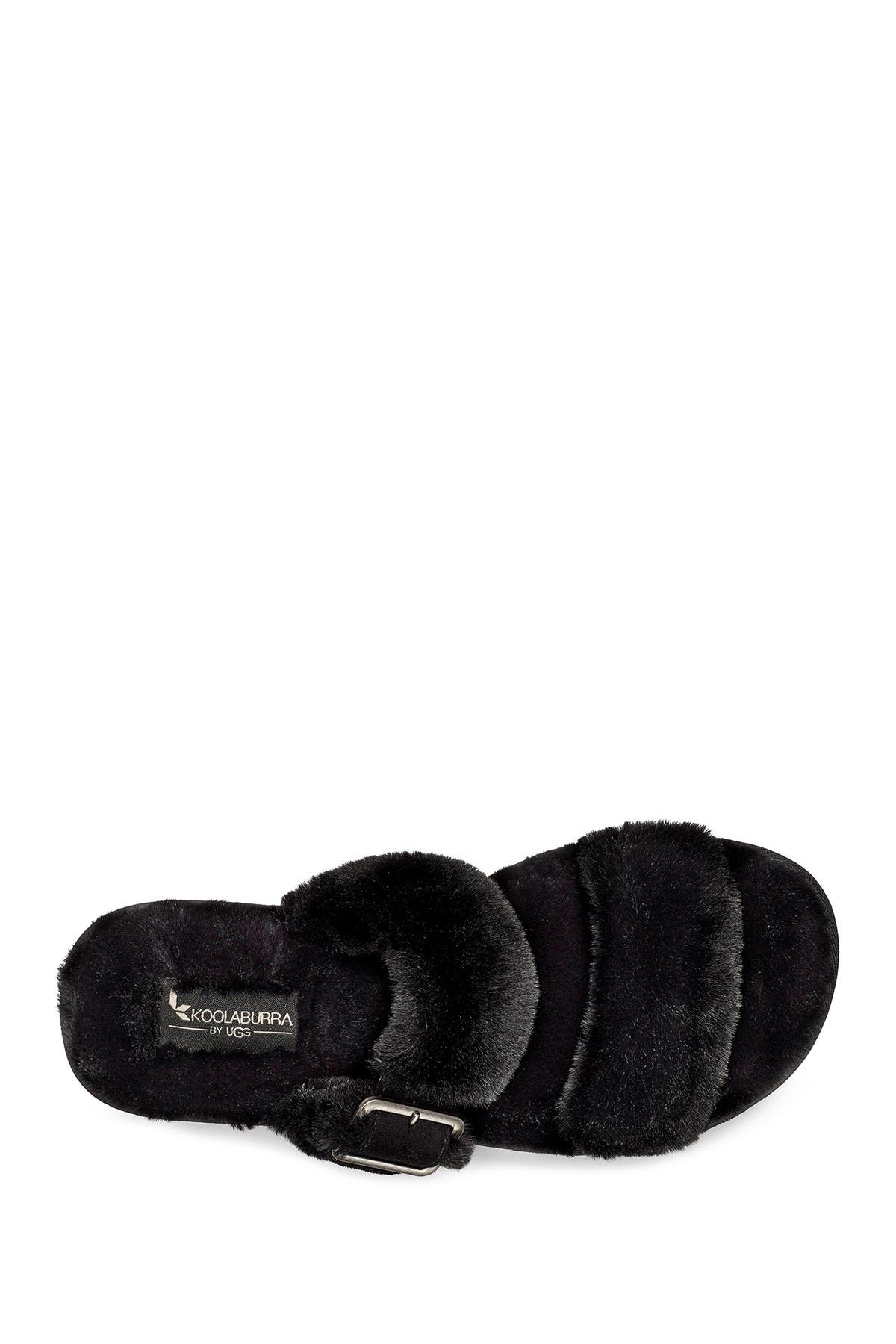 Koolaburra by UGG<sup>®</sup> Koolaburra by Ugg Faux Fur Sandal, Alternate, color, 