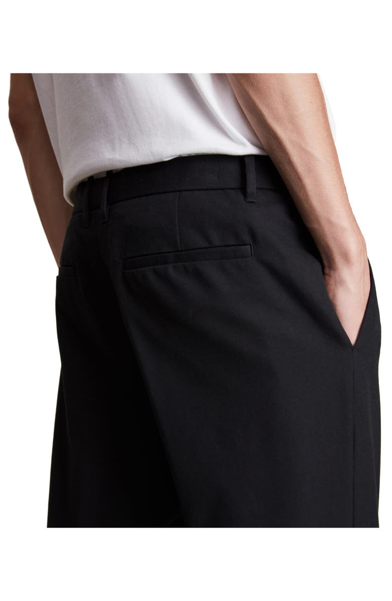 AllSaints Tallis Pleated Cotton & Wool Trousers, Alternate, color, 