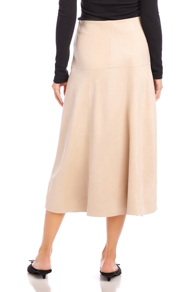 FIFTEEN TWENTY Bkythe Faux Suede Midi Skirt, Alternate, color,