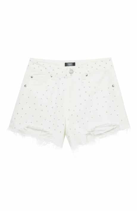 Truce Kids' Studded Denim Shorts