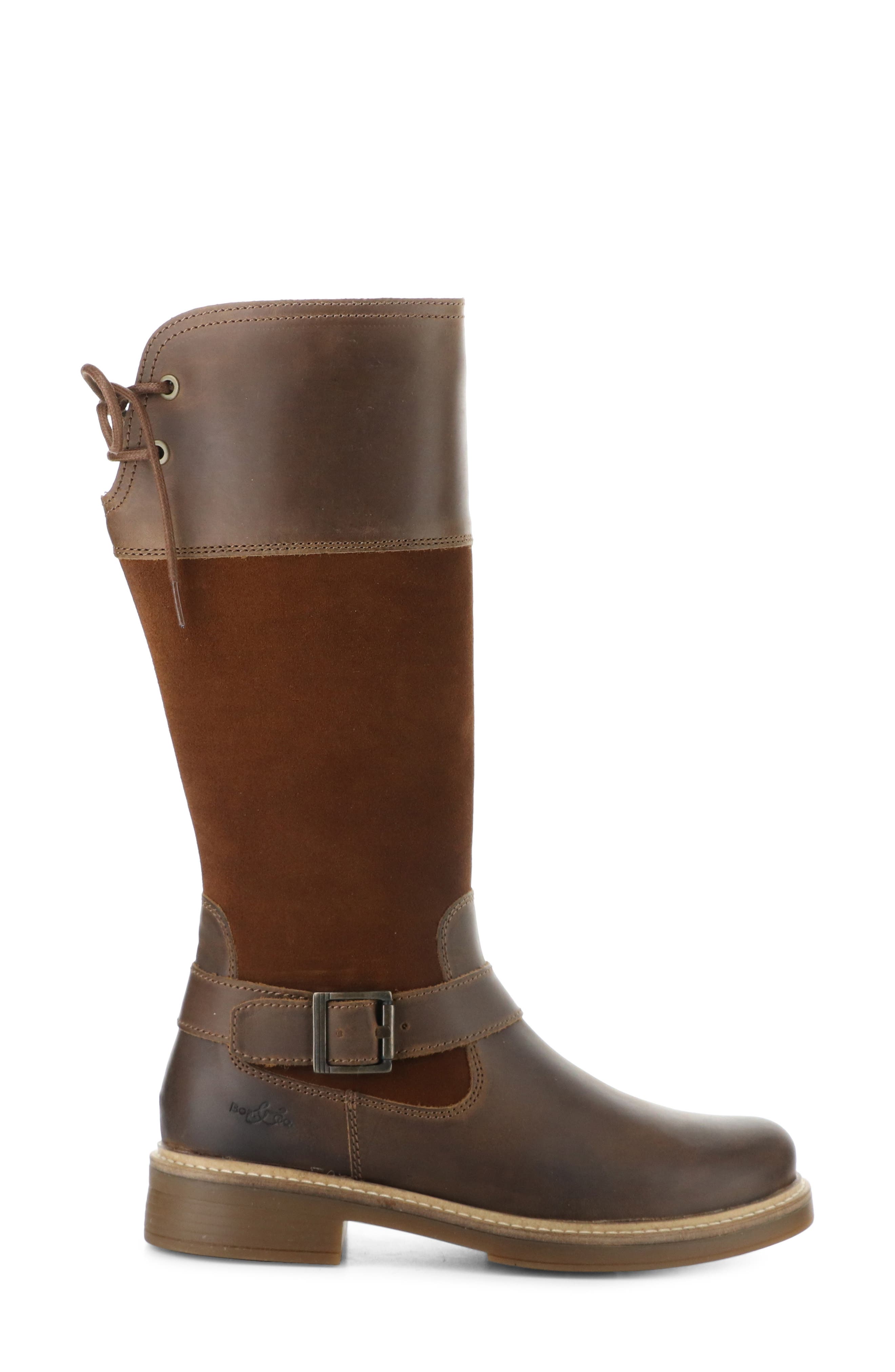 Bos. & Co. Mateo Waterproof Knee High Boot, Alternate, color, Camel/Nut/Camel Sadd