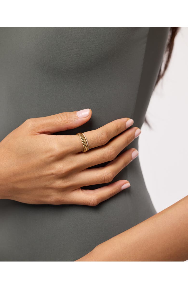 Ana Luisa Gold Ring Set - Diamond Galaxy Ring Set, Alternate, color, 