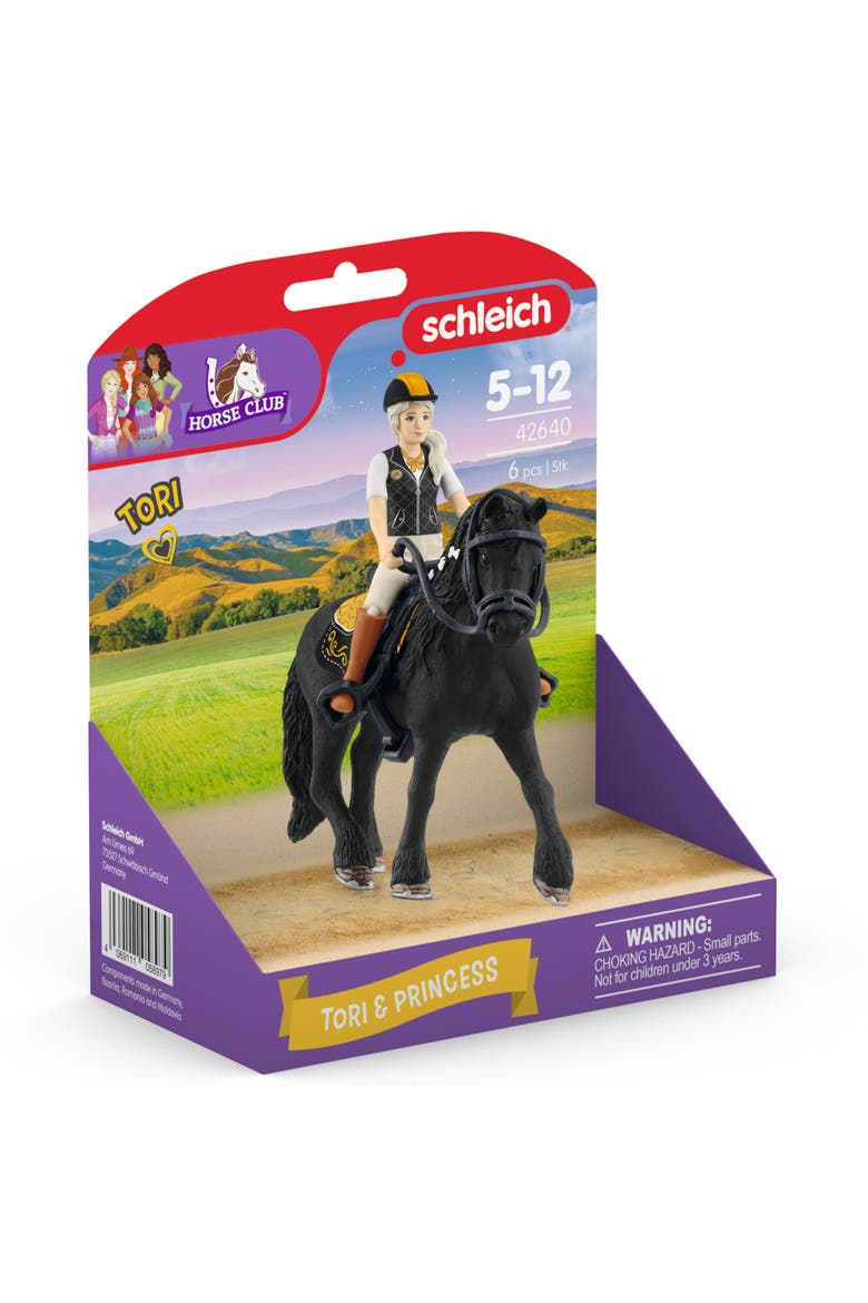 Horse Club Tori and Princess 5 Piece Playset, Alternate, color, Multicolored
