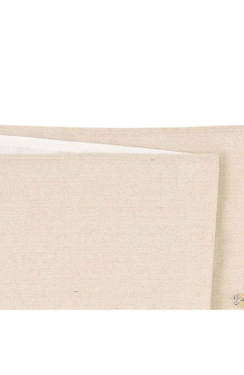 C&F Home Winter Garden Evergreen Trees Cotton Blend Table Runner Christmas Table Runner 13" x 72", Alternate, color, Brown