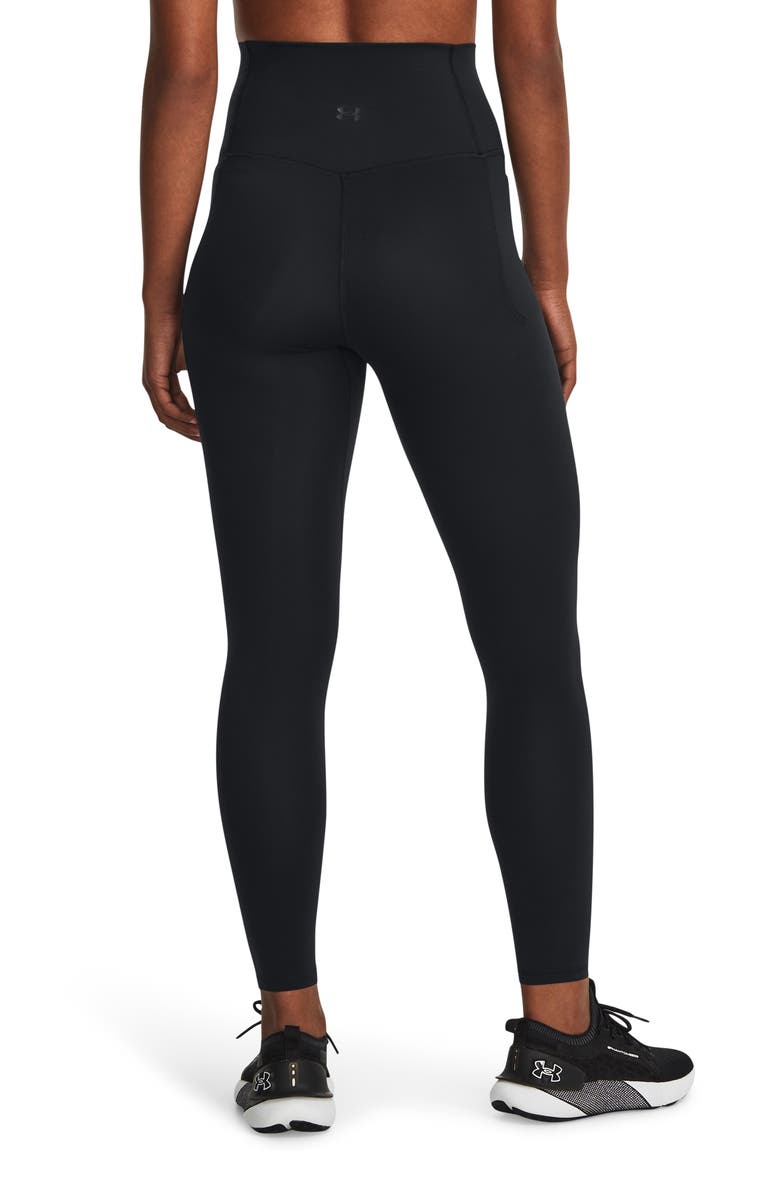 Under Armour Meridian Ultra Ankle Leggings, Alternate, color, Black / / Black