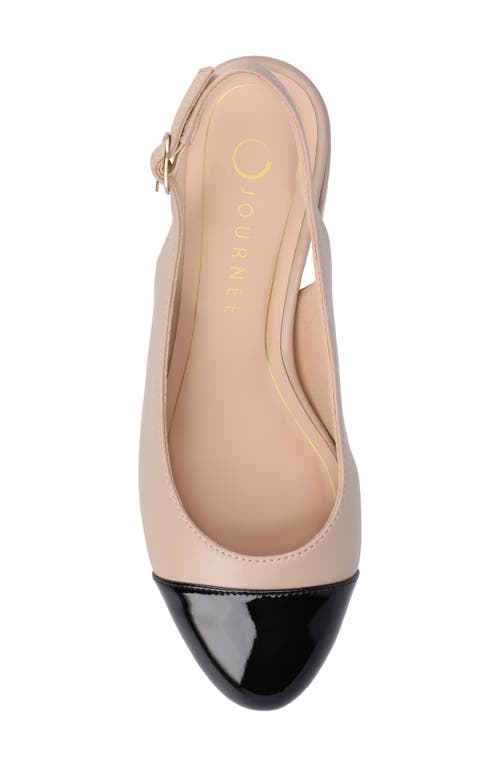 Journee Collection Sammie Slingback Pump In Taupe