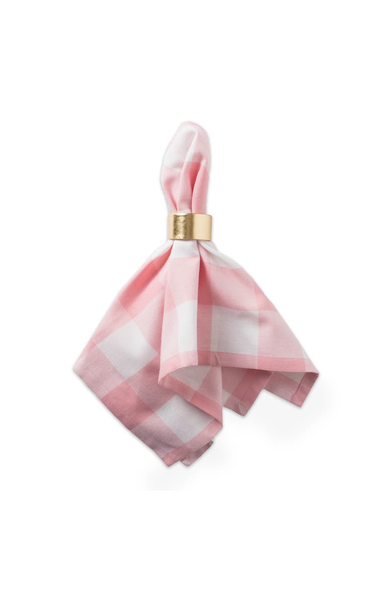 Buffalo Check Napkin Set/6, Alternate, color, Pink