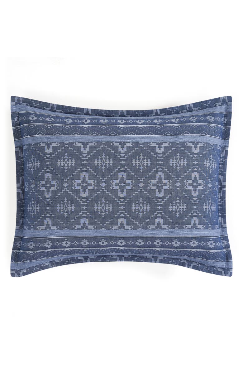 Pendleton Four Corners Comforter 
Shams Set, Alternate, color, Navy