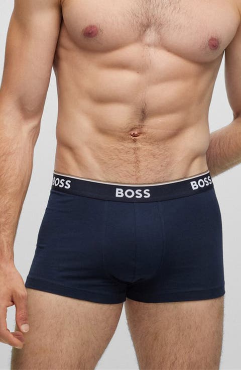 3-Pack Power Stretch Cotton Trunks