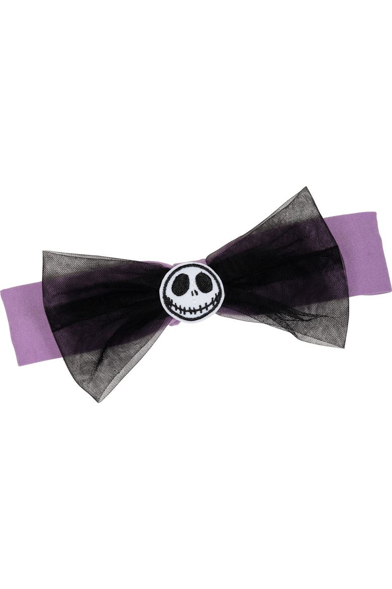 Nightmare Before Christmas Dress and Headband Set, Alternate, color, Jack Black Pinstripe