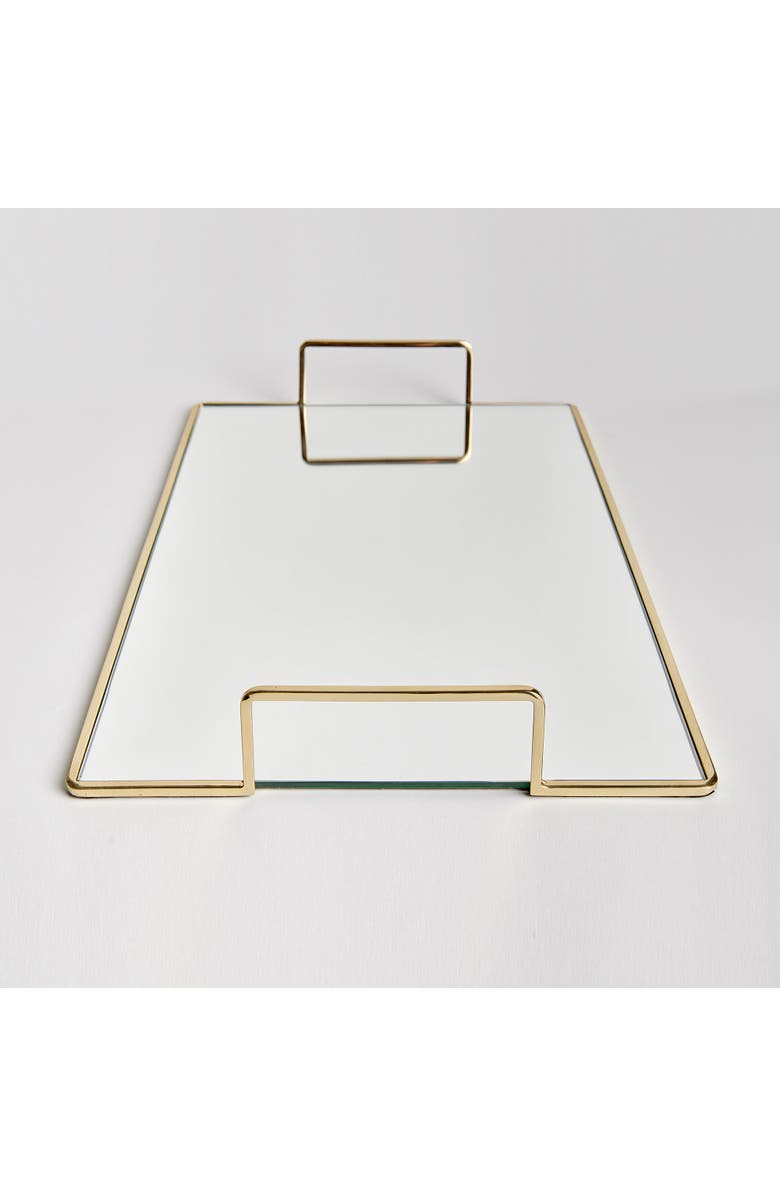 Napa Home & Garden Covina Decorative Tray Large, Alternate, color, Silver